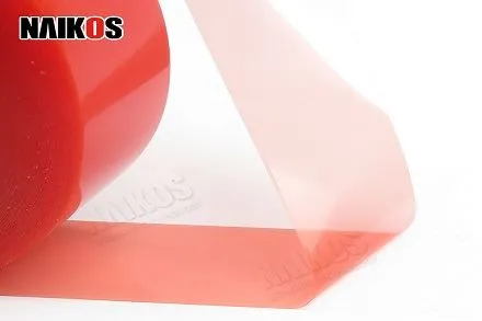 Dobbeltsidet pedlagte tape velegnet til en applikationer