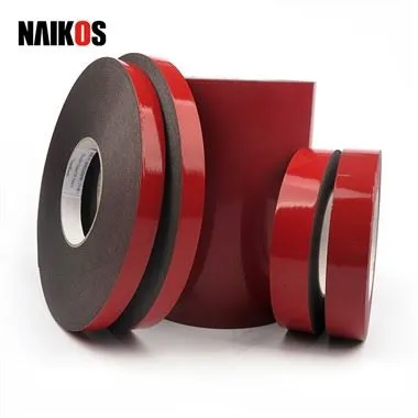 Meget højklæbende dobbeltsidet PE-skumtape